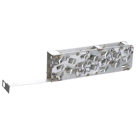 Ultrafryer Baffle, Agitator, 1/20" P30/P5 Front 19C587